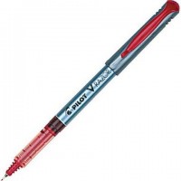 Pilot V Razor Point Liquid Ink Marker Pens, Extra Fine Point, Red, 12/Pack